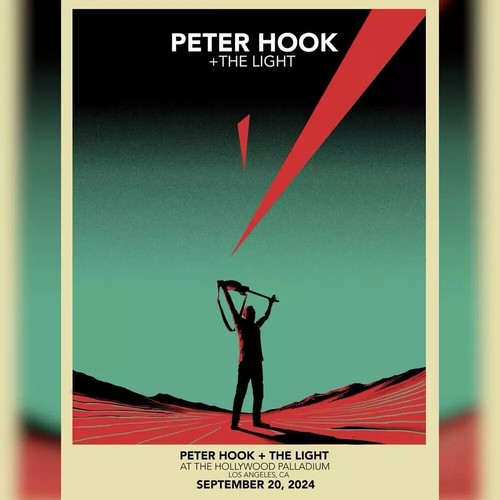 Poster 2024, Peter Hook And The Light At Los Angeles, Ca On Sep 20 2024