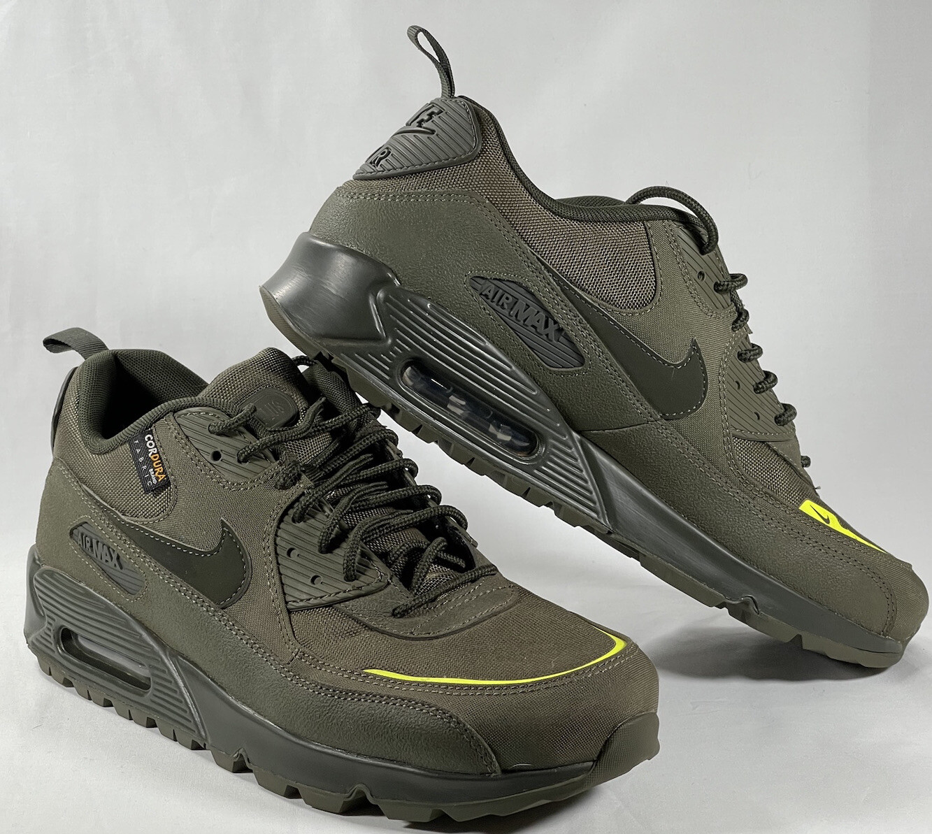 Nike Air Max 90 Surplus Cargo Green Khaki Mens Shoes CQ7743-300 Size 12  194498575093 | eBay