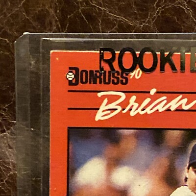 1990 Donruss Brian DuBois Tigers Rated Rookie RC 38 Centered Mint