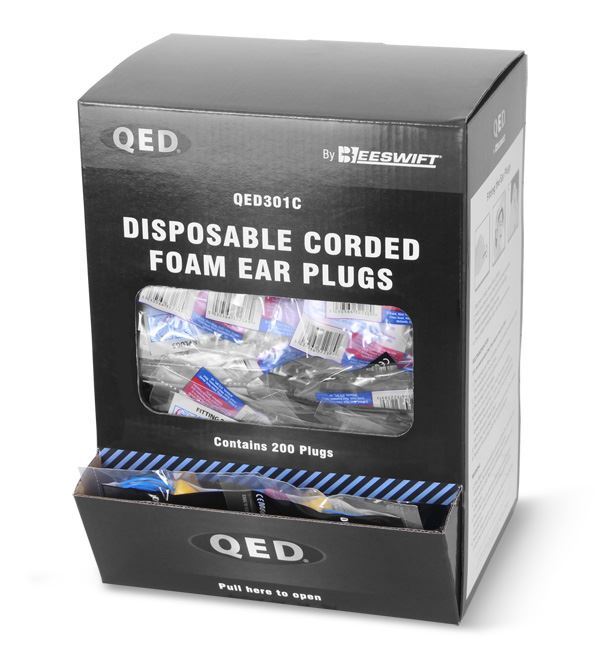 QED Corded Ear Plug (200 Pack)