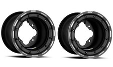 Dwt G3 Rear Black Beadlock Wheels Rims Pair 8 8x8 35 4115 Yfz 450 450r 450x Dwt G3 Rear Black Beadlock Wheels Rims Pair 8 8x8 35 4115 Yfz 450 450r 450x