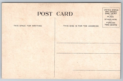 Postcard Dorcas Carey Public Library Carey Ohio *8408 - Picture 2 of 2