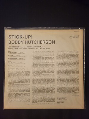 Bobby Hutcherson.Stick-Up!.Orig Blue Note 84244[RVG]Joe Henderson