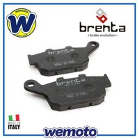 Organische BremsbeläGe Hinterrad Brenta Honda NX 650 Dominator 1988-1996 [F]