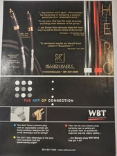 WBT Art of Connection Kimber Kable 2002 Print Ad