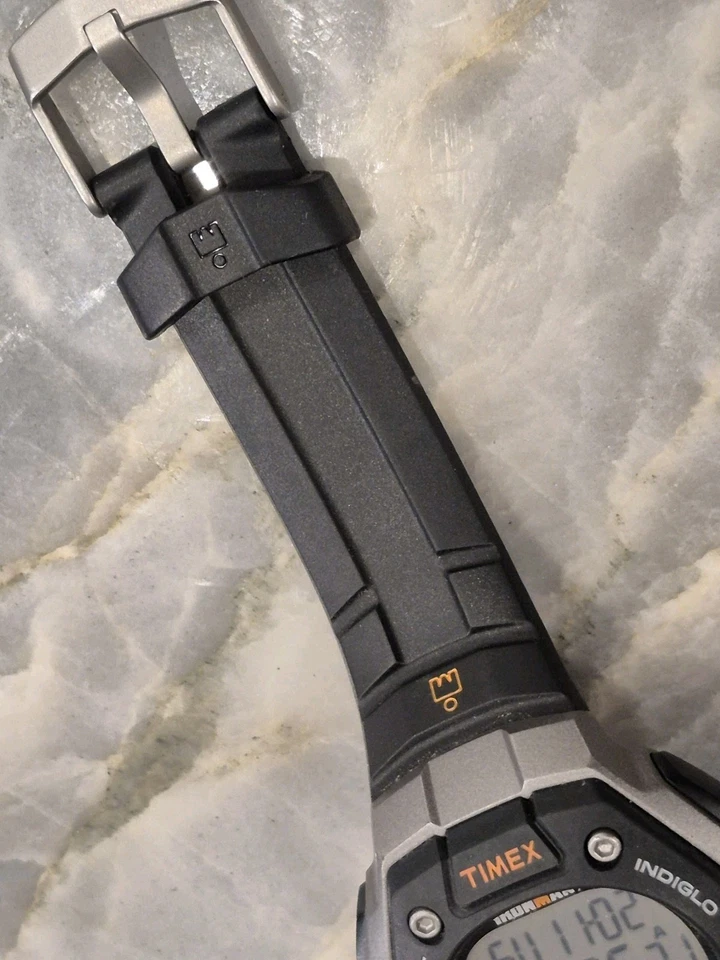 Timex Hombre Ironman Classic 30 Cuarzo Tamaño Completo, Negro/Plateado/Gris Foto 3 de 4