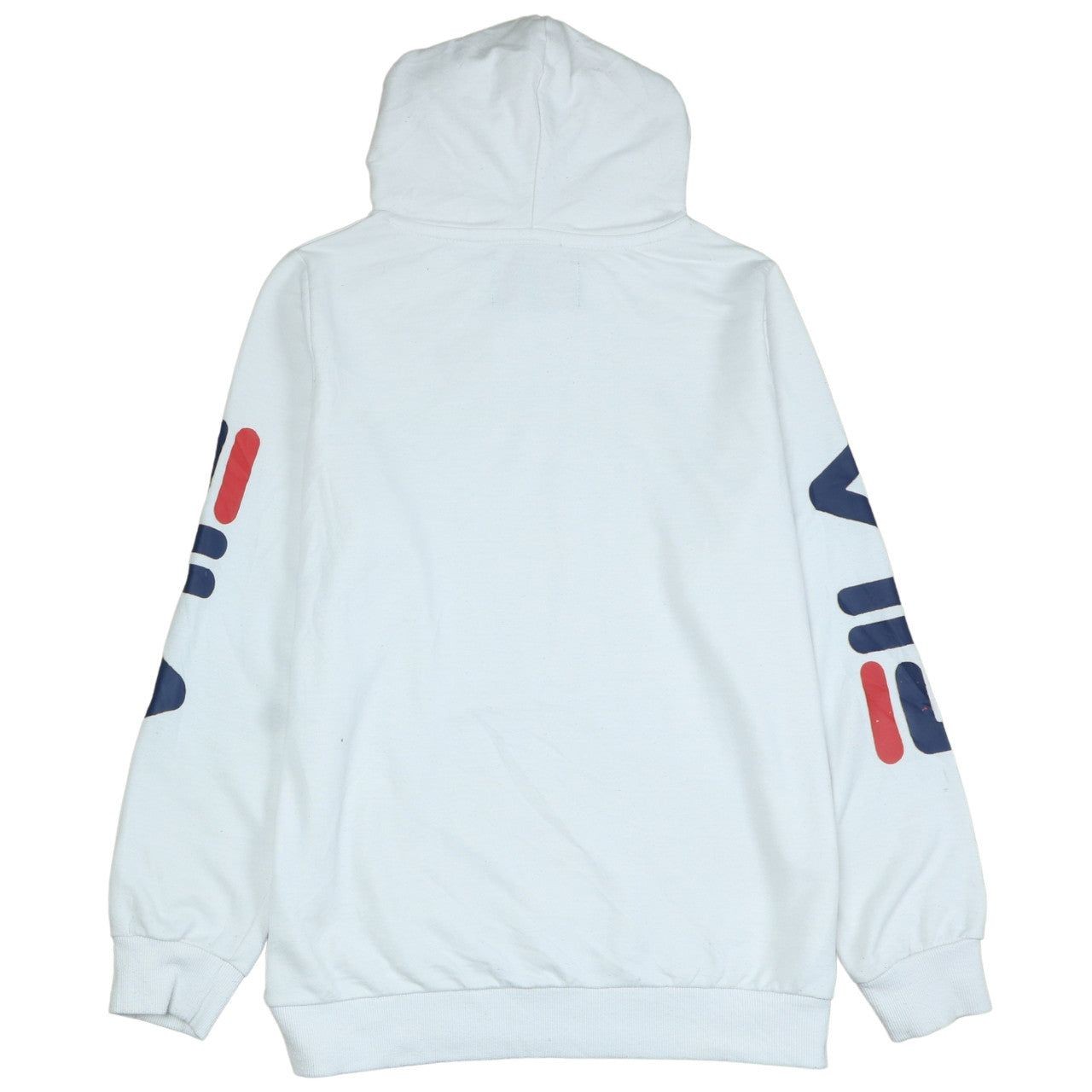 FELPA CON CAPPUCCIO VINTAGE FILA BIANCA DONNA XL