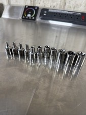 Blue Point Blpte384 - Blpte3820 11 Pc 38 Torx Socket Set E4 - E20 