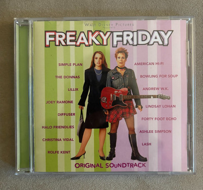 VTG Freaky Friday - Original Soundtrack CD 2003 Lindsay Lohan Rolfe Kent Disney