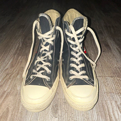Converse Chuck Taylor All Star High x Comme des Garcons Play Black/Red
