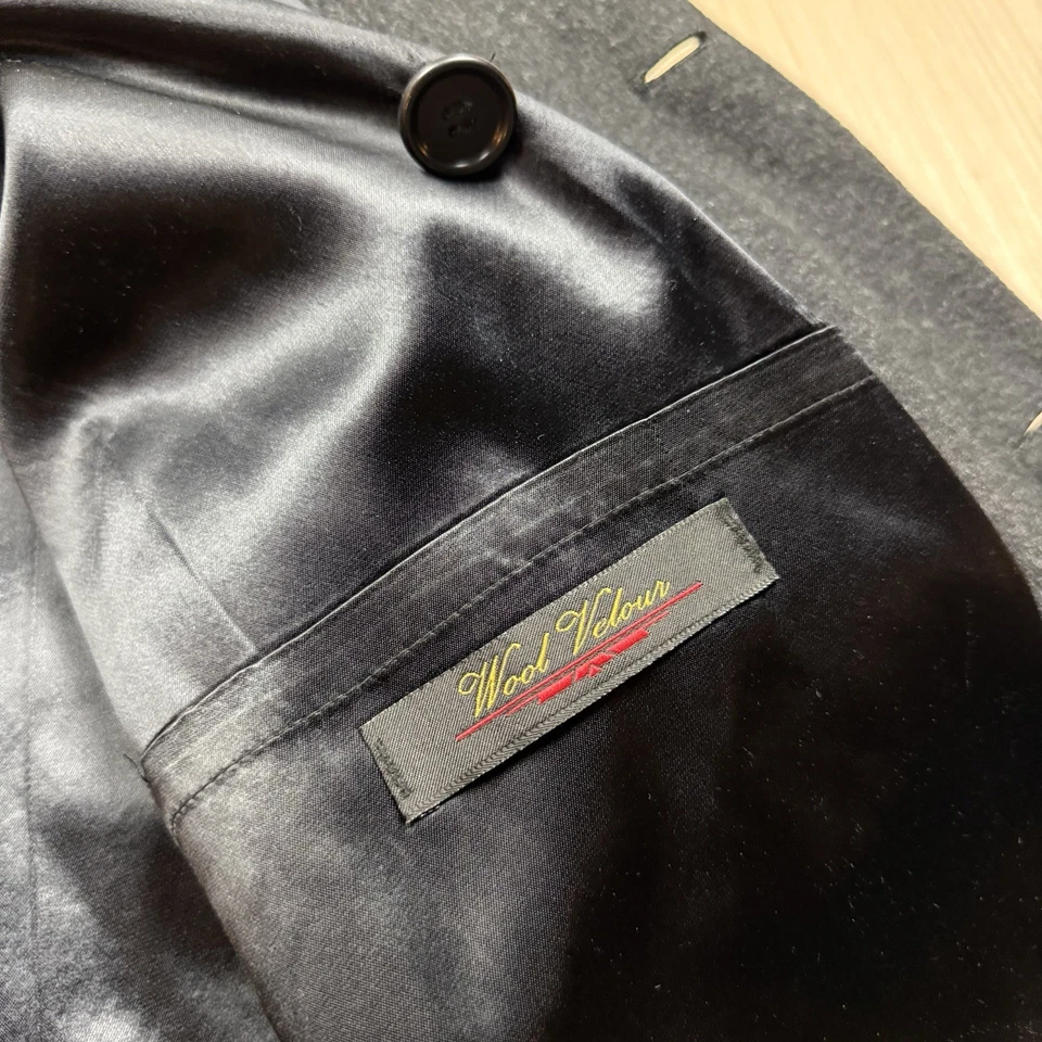 Abrigo Nordstrom Jacob Siegel Vintage Doble Pecho Años 90 Top Abrigo Hombre’s 50 XL Foto 3 de 4