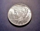 Choice BU 1922-D U.S. Peace Dollar