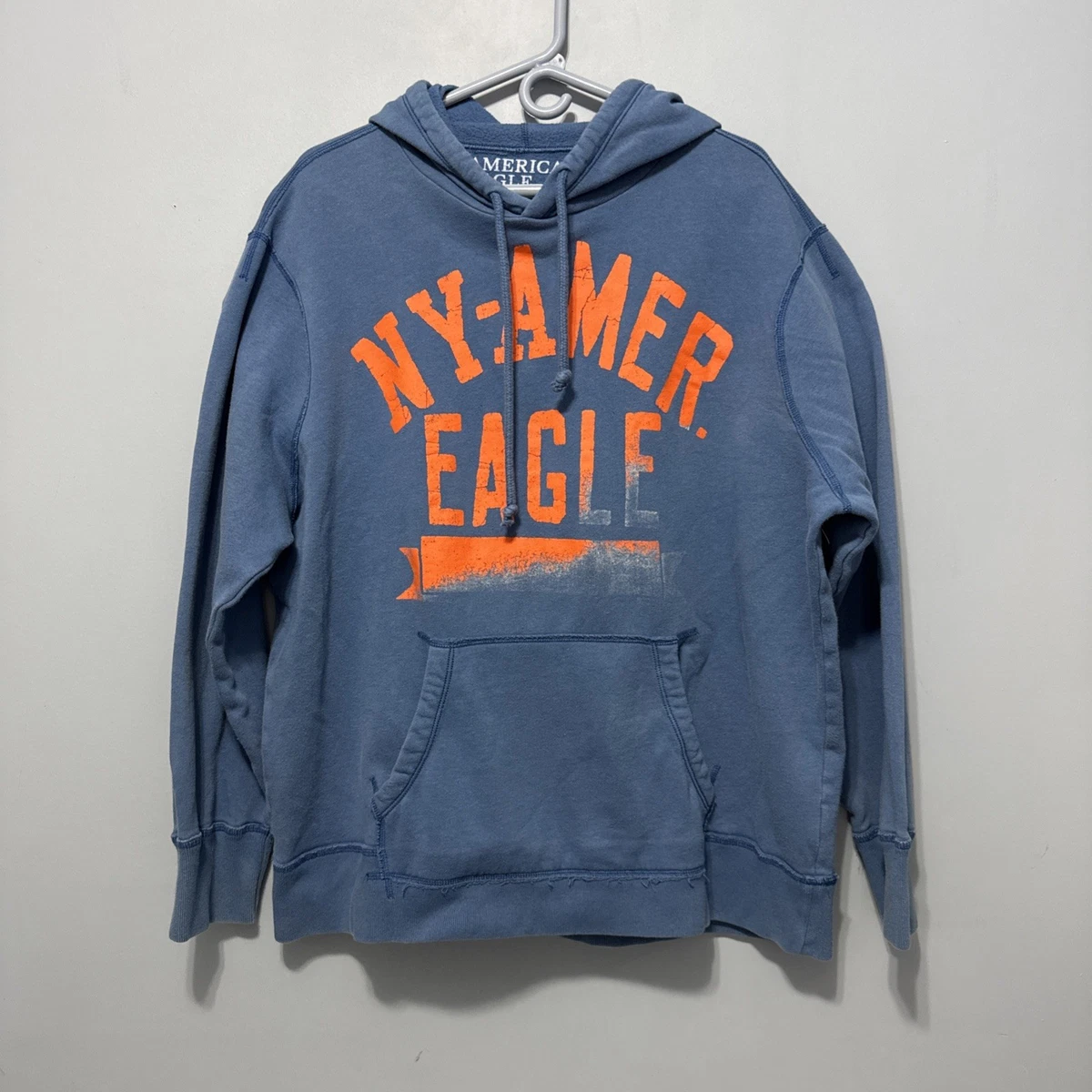 Sweat à capuche zippé en polaire Sherpa pour homme et femme, American Eagle, Petit