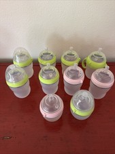 Comotomo Baby Bottles 5 Oz 8 Oz Bundle Lot Of...