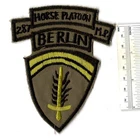 WW2 US Army HORSE PLATOON BERLIN Subdued 287th MP Military Police Patch WWII