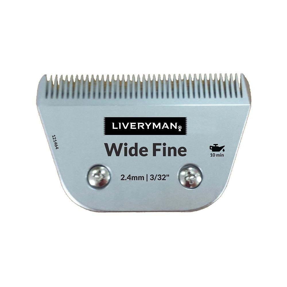 Liveryman A5 Blade Wide Fine 2.4mm | Horse Clipper Blade