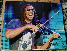 BOYD TINSLEY DAVE MATTHEWS BAND ICON SIGNED AUTOGRAPHED 8X10 PHOTO DMB VIOLIN 🎻