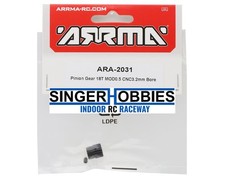 ARRMA ARA-2031 Mod 0.5 Pinion Gear 3.2mm Bore  18T GROM SERIES