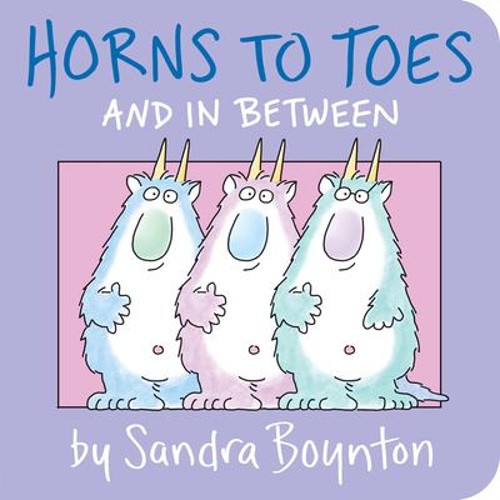 Horns to Toes Board Books Sandra BoyntonFree US Delivery | ISBN:0671493191