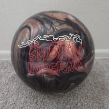 Smokin' Inferno 15 lb Bowling Ball Activator Advance Brunswick Brown/Gray Smokin