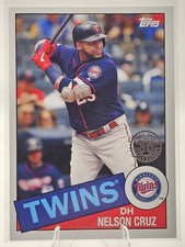 2020 Topps #85TB-24 Nelson Cruz 1985 Topps Baseball 35th Anniversary