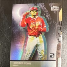 Topps Chrome Black 2026 Nocturnal Christian Moore RC Insert SSP Case Hit