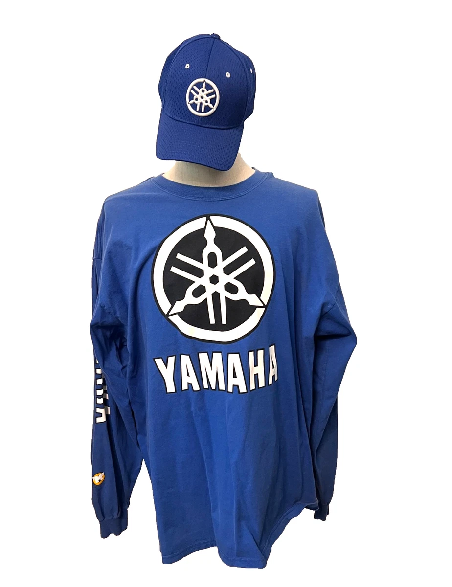 Yamaha Long Sleeve Blue Shirts for Men for sale | eBay