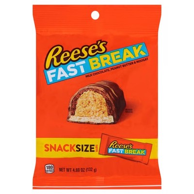 Reese s Fast Break Snack Size Bar   132g | USA Amerika Import