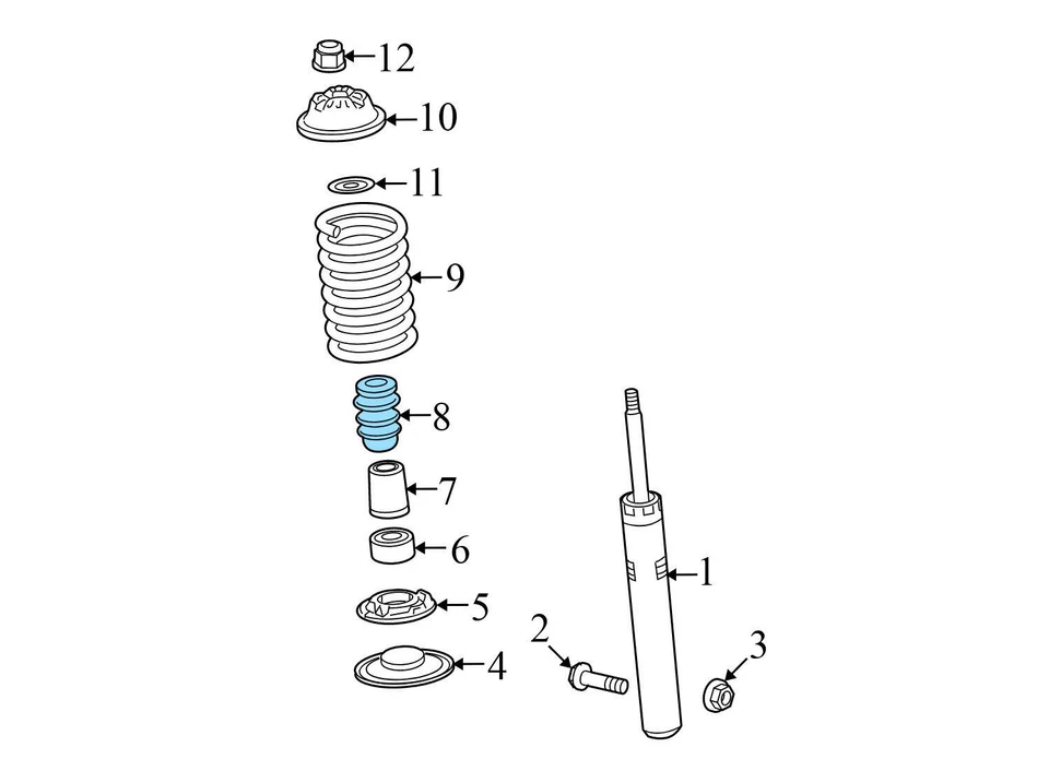 VW TIGUAN 2009-2017 - Manija de puerta interior delantera derecha 5N2837114 Foto 3 de 4