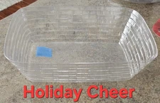 Longaberger 1996 Holiday Cheer Protector Plastic for Basket #48437
