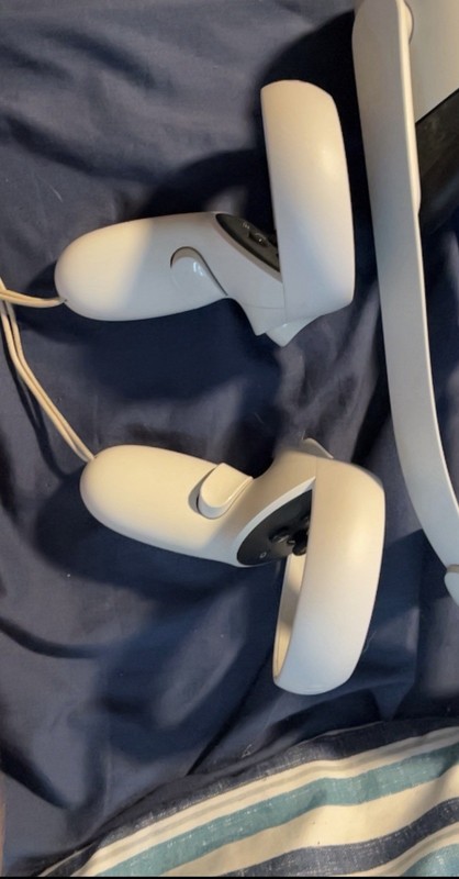 Meta Quest 2 Standalone VR Headset with Touch Controllers - White