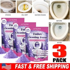43Bags Fizzclean Toilet Foam Cleaner, Toilet Cleaning Foam Insta-Action 100g USA