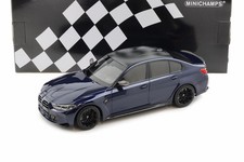Minichamps BMW M3 G80 Competition 2020 1:18 Diecast Dark Blue Metallic