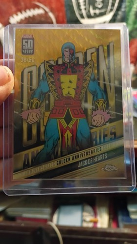 Jack of Hearts #GA-8 Marvel 2026 Topps Chrome Golden Anniversaries card