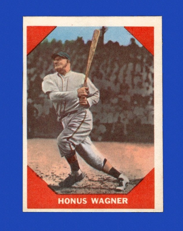 1960 Fleer Set-Break # 62 Honus Wagner NR-MINT *GMCARDS*