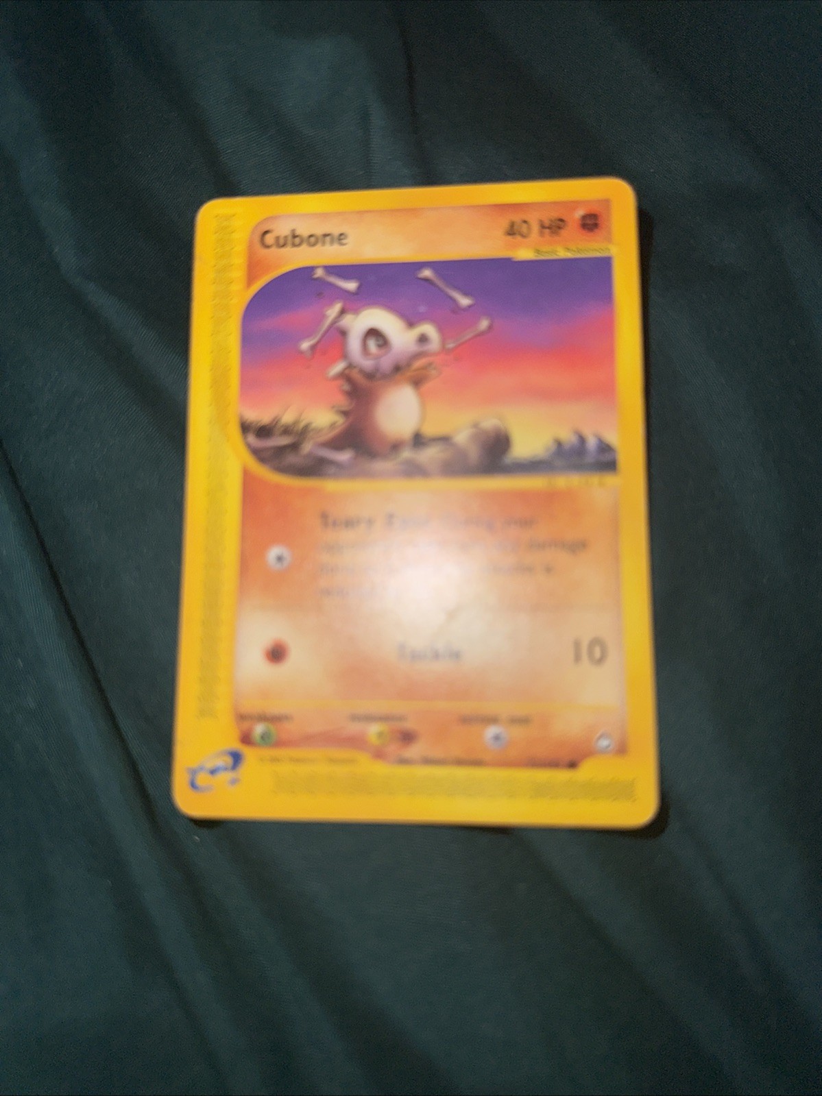 Cubone - Aquapolis 72/147 2002 - E Reader - Pokémon TCG - WOTC - NM