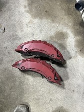 10-23 Porsche Macan Cayenne Panamera Front Brake Calipers Set 7pp615123 Oem 10-23 Porsche Macan Cayenne Panamera Front Brake Calipers Set 7pp615123 Oem