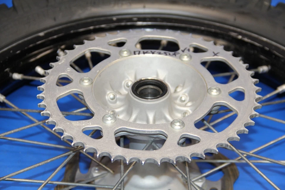 Центральные спицы обода заднего колеса 2017 09-20 KX250F KX450F шпиндель ступицы шины ротора - Изображение 2 из 4