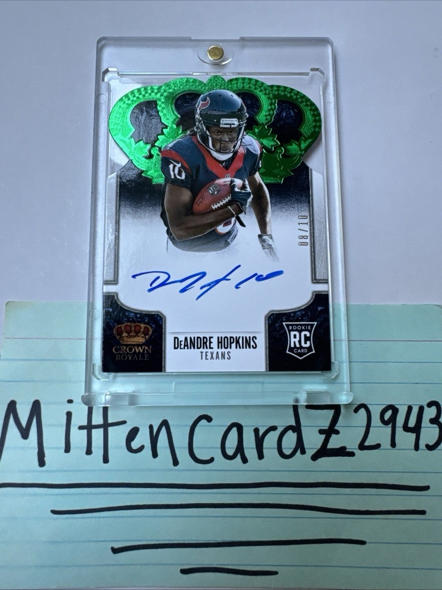 DEANDRE HOPKINS ホプキンス 直筆サインカード AUTO NFL 販売 DEANDRE
