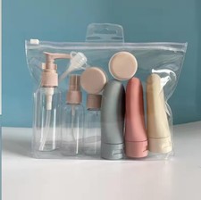 11PCS Travel Bottles Set Refillable Shampoo L...
