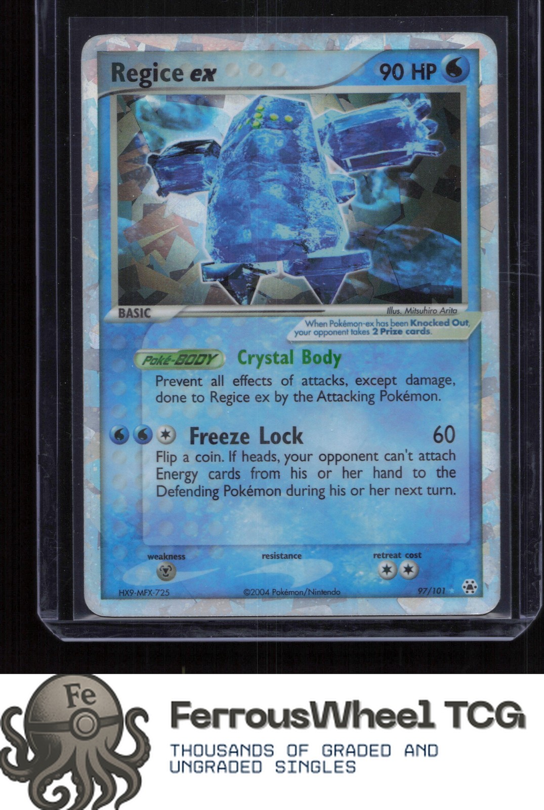 Regice ex 97/101 - Hidden Legends - (NM)