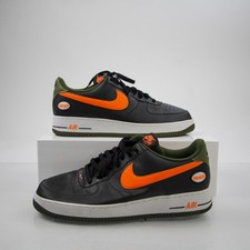 Nike Air Force Basketball Shoe Men's Black/Orange Used