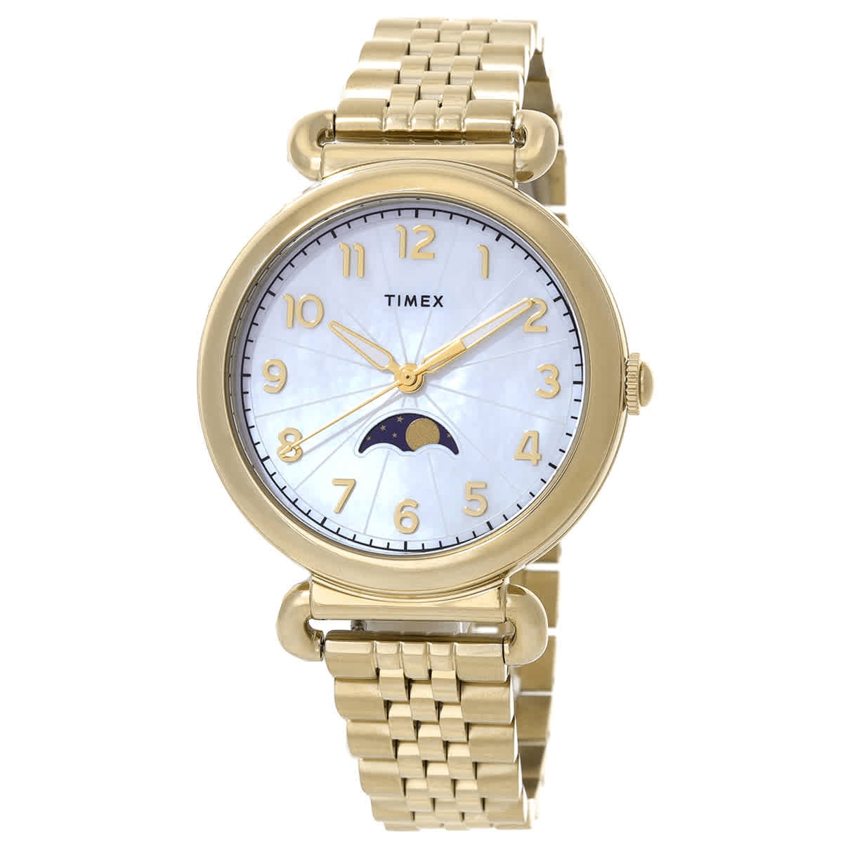 Timex Trend Quartz Women's Watch TW2T89500VQ Silver Dial