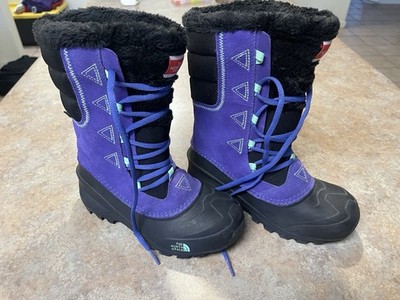 North Face Shellista Boots, Girls Size 3, NWOT