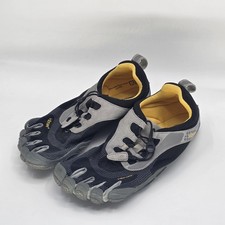Vibram FiveFingers Shoes Men's Size 43 Black Gray Two Toned Running Barefoot 9.5