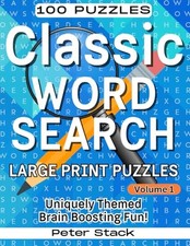 Large Print Classic Word Search Book for Adults