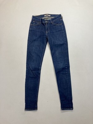 LEVI S 710 SUPER SKINNY Jeans - W26 L30 - Blau - Top Zustand - Damen