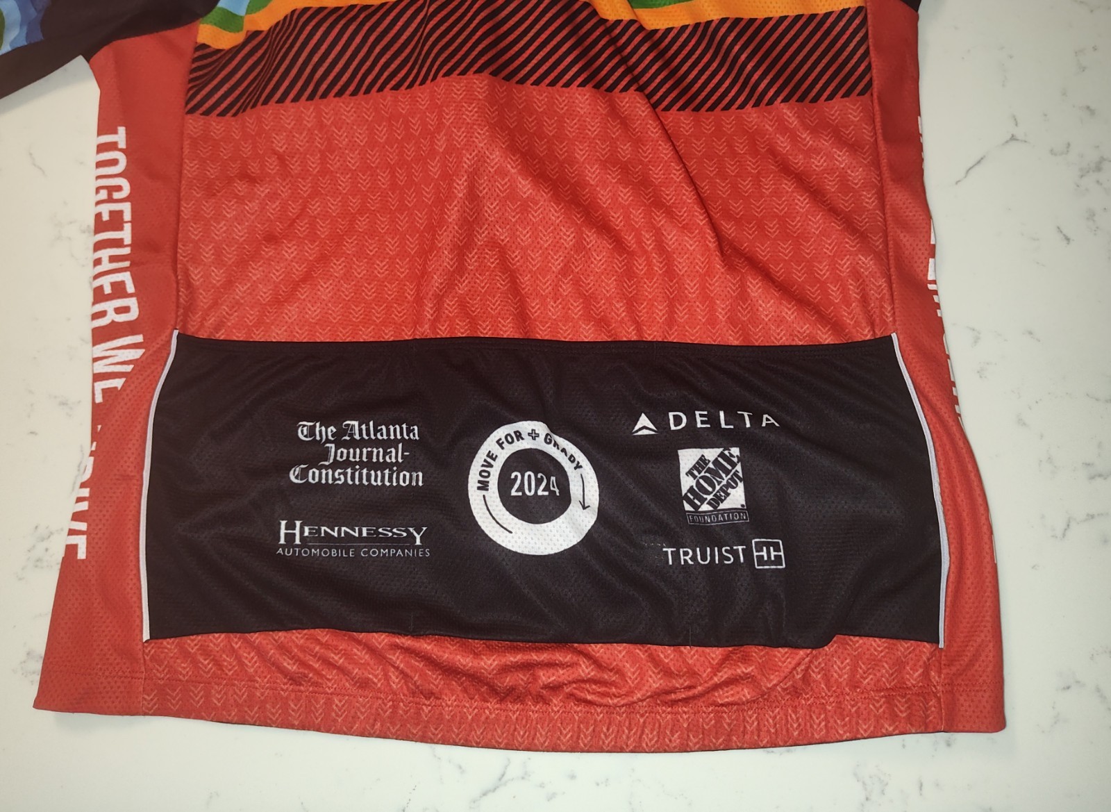 Men's NWT Hincapie Cycling Jersey  Short Sleeve Grady Hospital XL Atlanta Area