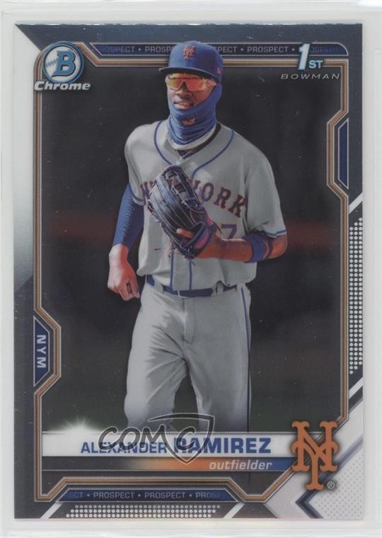 2021 Bowman Chrome Prospects Alexander Ramirez #BCP-208 0o6v