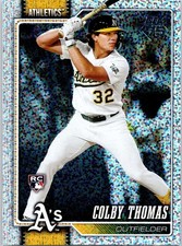2026 Topps #213 Colby Thomas Sandglitter